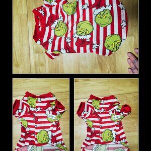 Small Dr.Seuss Grinch Small Dog Pajamas